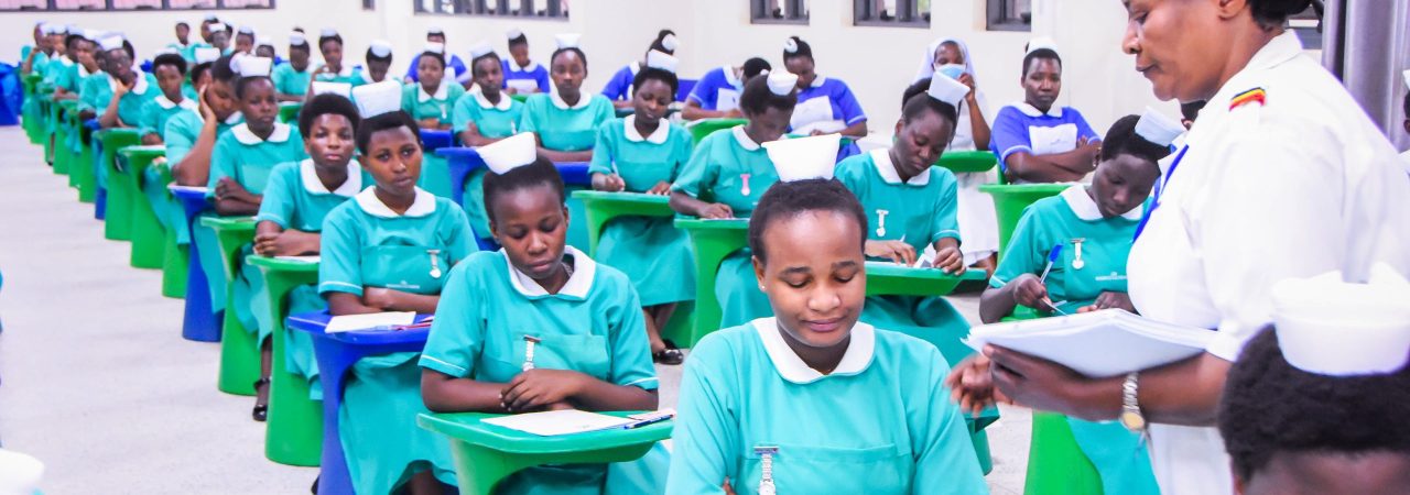 Nursing and Midwifery Students in Classroom Lecture Hall